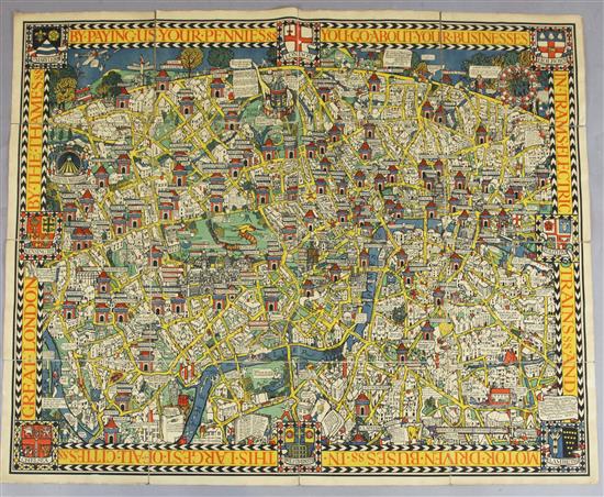 The Wonderground Map of London Town,
